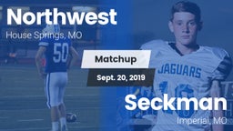 Matchup: Northwest vs. Seckman  2019