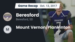 Recap: Beresford  vs. Mount Vernon/Plankinton 2017