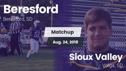 Matchup: Beresford vs. Sioux Valley  2018