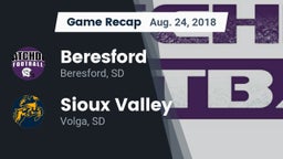Recap: Beresford  vs. Sioux Valley  2018