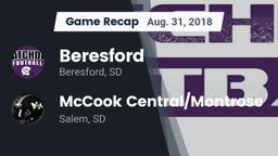 Recap: Beresford  vs. McCook Central/Montrose  2018