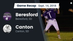 Recap: Beresford  vs. Canton  2018