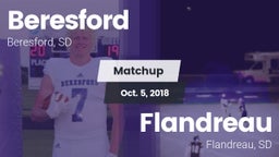 Matchup: Beresford vs. Flandreau  2018