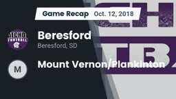 Recap: Beresford  vs. Mount Vernon/Plankinton 2018