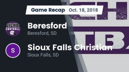 Recap: Beresford  vs. Sioux Falls Christian  2018