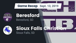 Recap: Beresford  vs. Sioux Falls Christian  2019