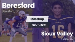 Matchup: Beresford vs. Sioux Valley  2019
