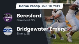 Recap: Beresford  vs. Bridgewater Emery 2019