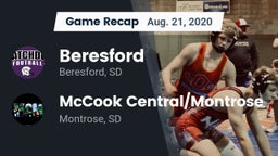 Recap: Beresford  vs. McCook Central/Montrose  2020