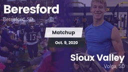 Matchup: Beresford vs. Sioux Valley  2020