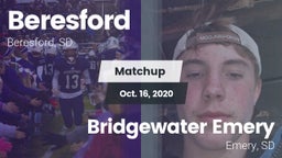 Matchup: Beresford vs. Bridgewater Emery 2020