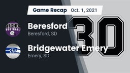 Recap: Beresford  vs. Bridgewater Emery 2021