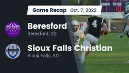 Recap: Beresford  vs. Sioux Falls Christian  2022