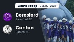 Recap: Beresford  vs. Canton  2022