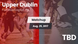 Matchup: Upper Dublin vs. TBD 2017