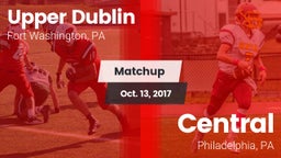 Matchup: Upper Dublin vs. Central  2017