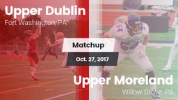 Matchup: Upper Dublin vs. Upper Moreland  2017