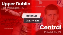 Matchup: Upper Dublin vs. Central  2018