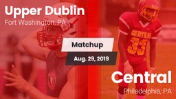 Matchup: Upper Dublin vs. Central  2019