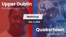 Matchup: Upper Dublin vs. Quakertown  2019