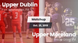 Matchup: Upper Dublin vs. Upper Moreland  2019