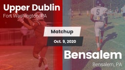 Matchup: Upper Dublin vs. Bensalem  2020