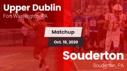 Matchup: Upper Dublin vs. Souderton  2020