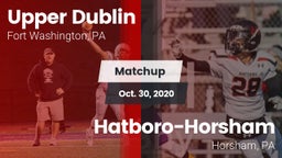Matchup: Upper Dublin vs. Hatboro-Horsham  2020