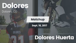 Matchup: Dolores vs. Dolores Huerta 2017
