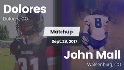 Matchup: Dolores vs. John Mall  2017