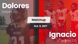 Matchup: Dolores vs. Ignacio  2017