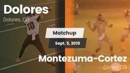 Matchup: Dolores vs. Montezuma-Cortez  2019