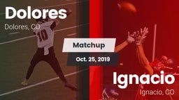 Matchup: Dolores vs. Ignacio  2019
