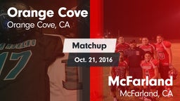 Matchup: Orange Cove vs. McFarland  2015