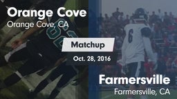 Matchup: Orange Cove vs. Farmersville  2016