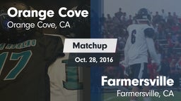 Matchup: Orange Cove vs. Farmersville  2015