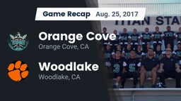 Recap: Orange Cove  vs. Woodlake  2017