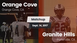 Matchup: Orange Cove vs. Granite Hills  2017