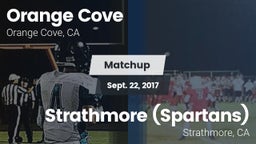 Matchup: Orange Cove vs. Strathmore (Spartans) 2017