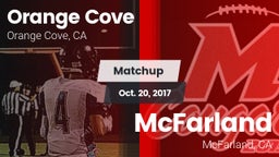 Matchup: Orange Cove vs. McFarland  2017