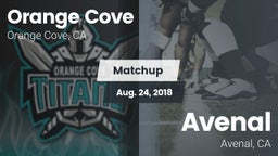 Matchup: Orange Cove vs. Avenal  2018
