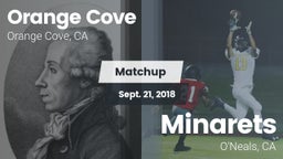 Matchup: Orange Cove vs. Minarets  2018