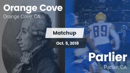 Matchup: Orange Cove vs. Parlier  2018