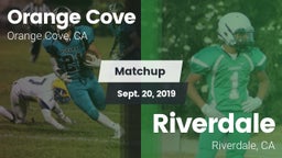 Matchup: Orange Cove vs. Riverdale  2019