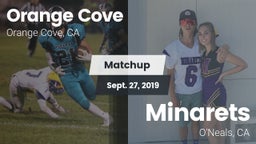 Matchup: Orange Cove vs. Minarets  2019