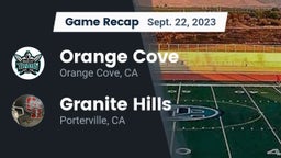 Recap: Orange Cove  vs. Granite Hills  2023