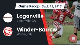 Recap: Loganville  vs. Winder-Barrow  2017