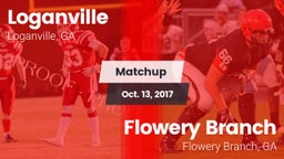 Matchup: Loganville High vs. Flowery Branch  2017