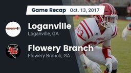 Recap: Loganville  vs. Flowery Branch  2017