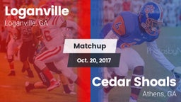 Matchup: Loganville High vs. Cedar Shoals   2017